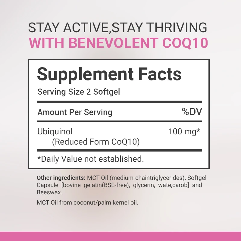 Coenzyme Q10 Softgel Coenzyme Q10 Softgel